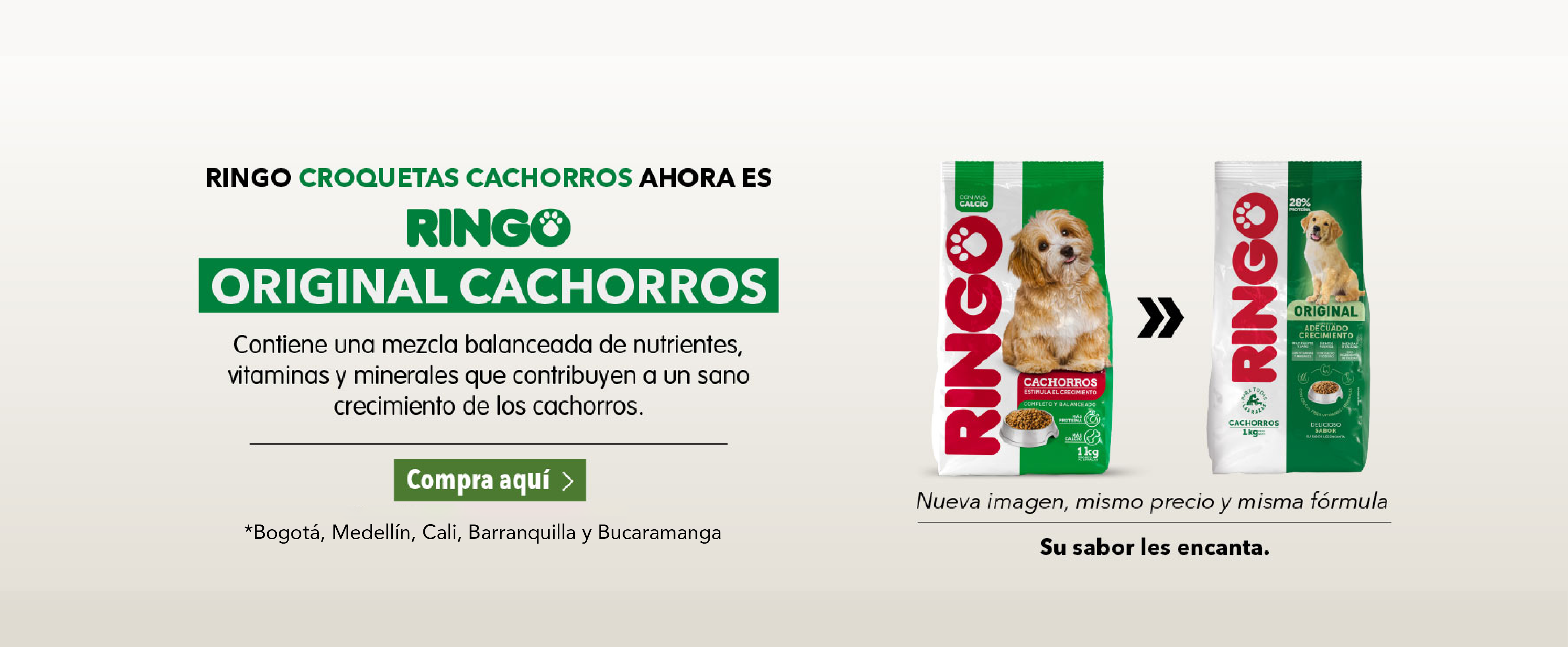 Banner Interna original cachorro - producto